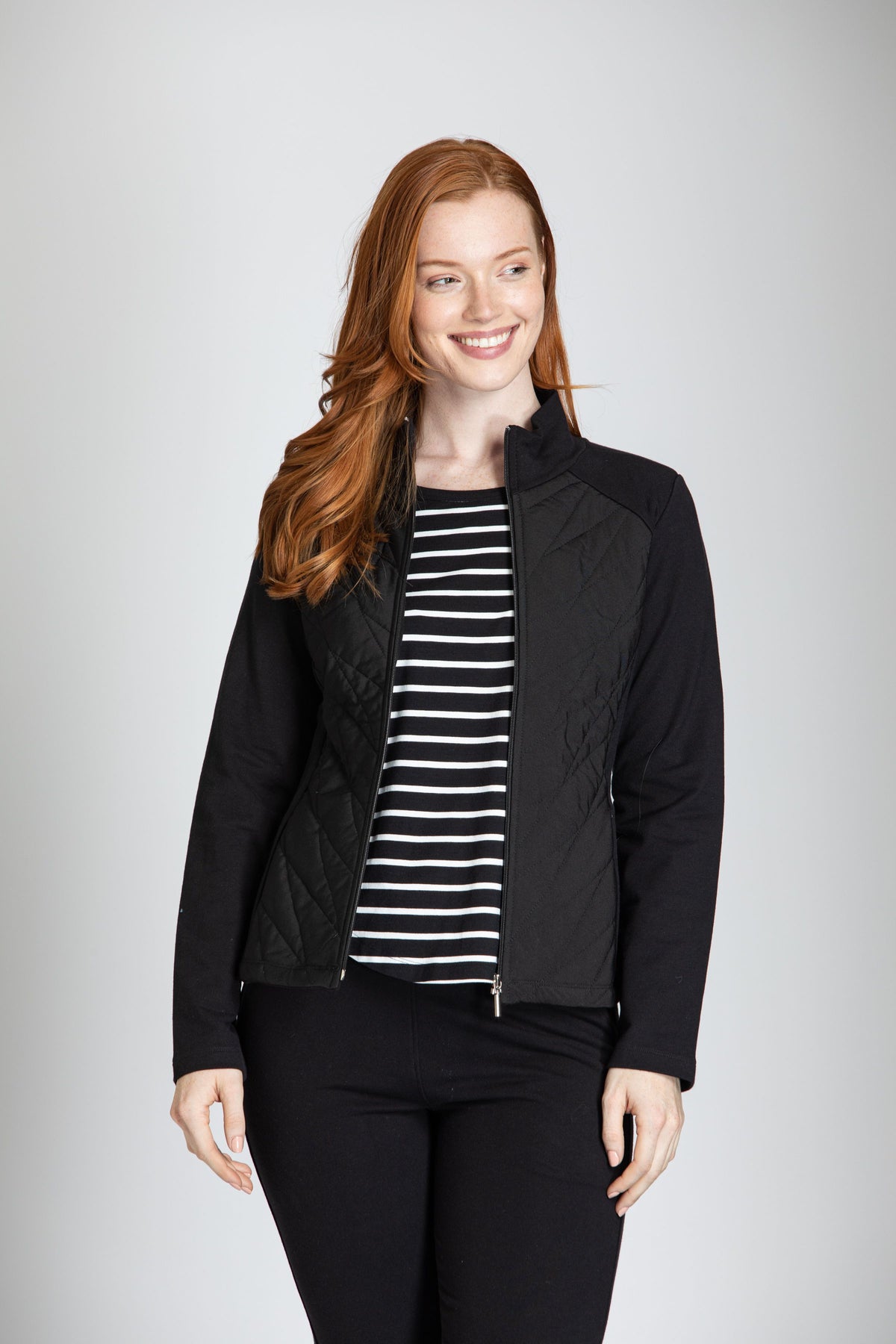 Liquid Leather Ruched Jacket